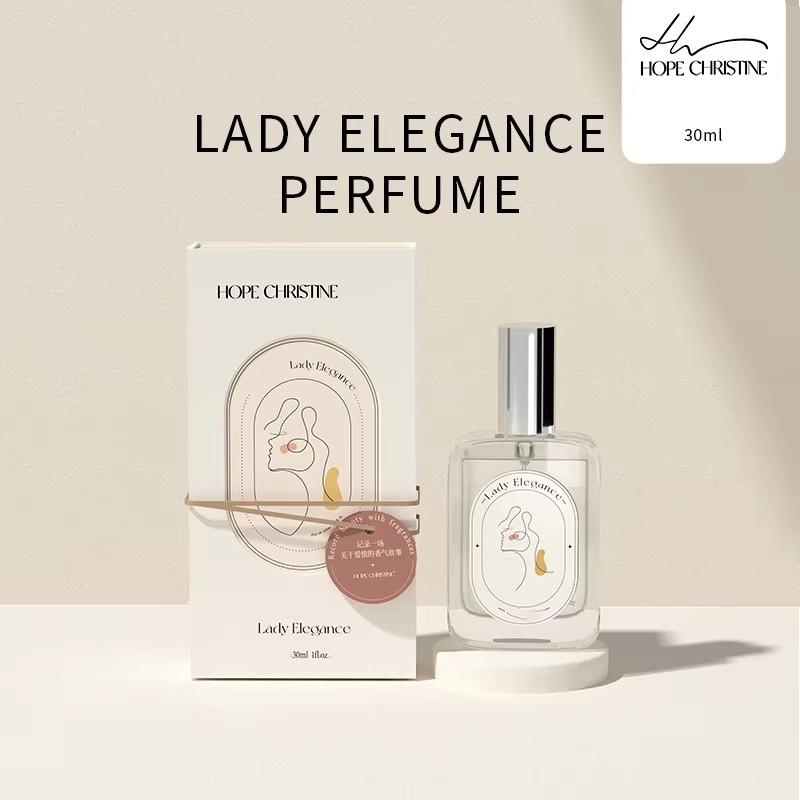 Perfume Aqua Fragrance - Elegant Lady Fresh Fruity Floral Women's