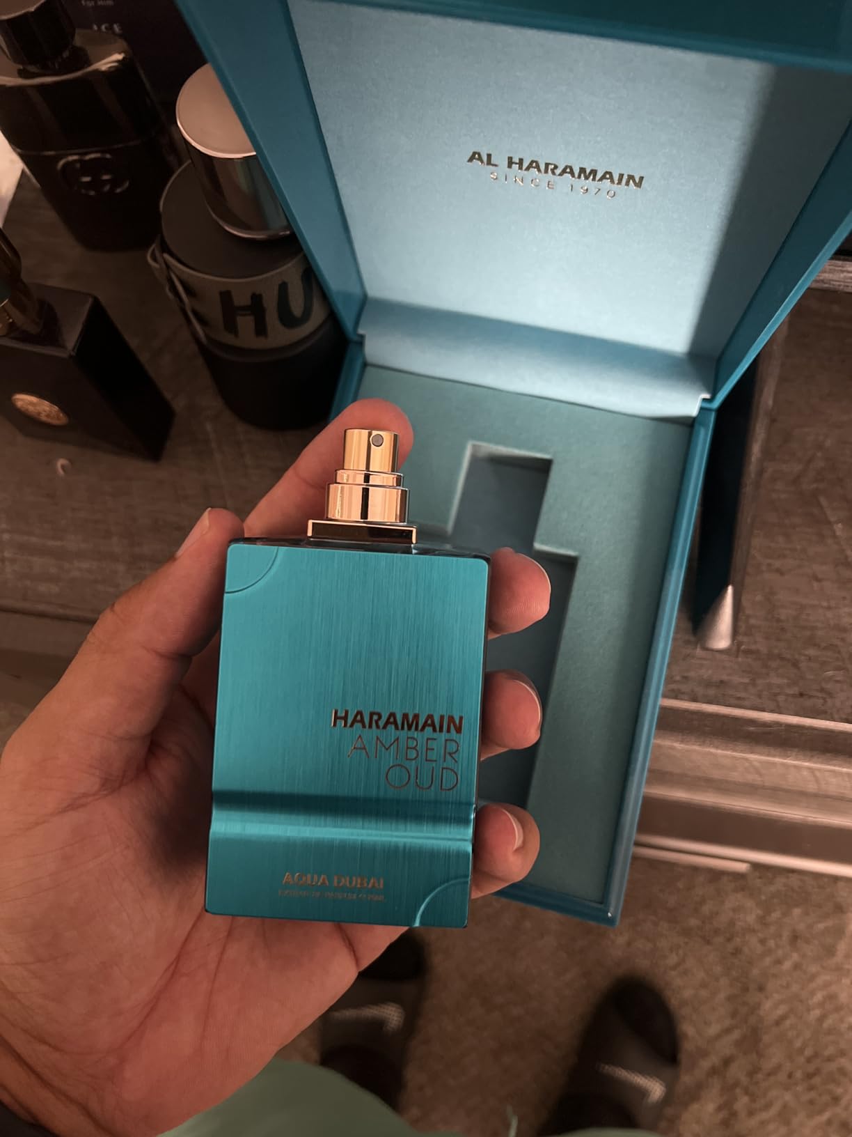 Amber Oud Aqua Dubai Unisex Ex - Perfume Aqua Fragrance recension och pris